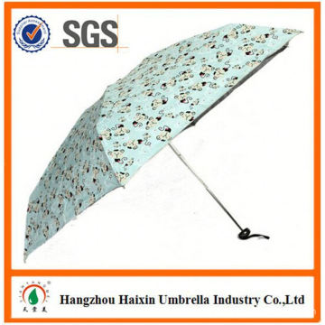 2015 Latest Design EVA Material 2 fold umbrella